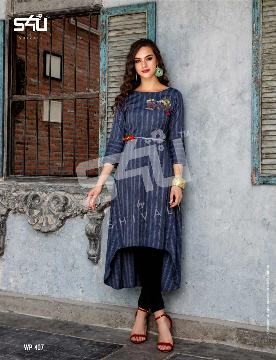 S4u Weekend Passion Vol 4 Midi Gown Style Kurti Collection S4u Weekend Passion Vol 4 Midi Gown Style Kurti Collection